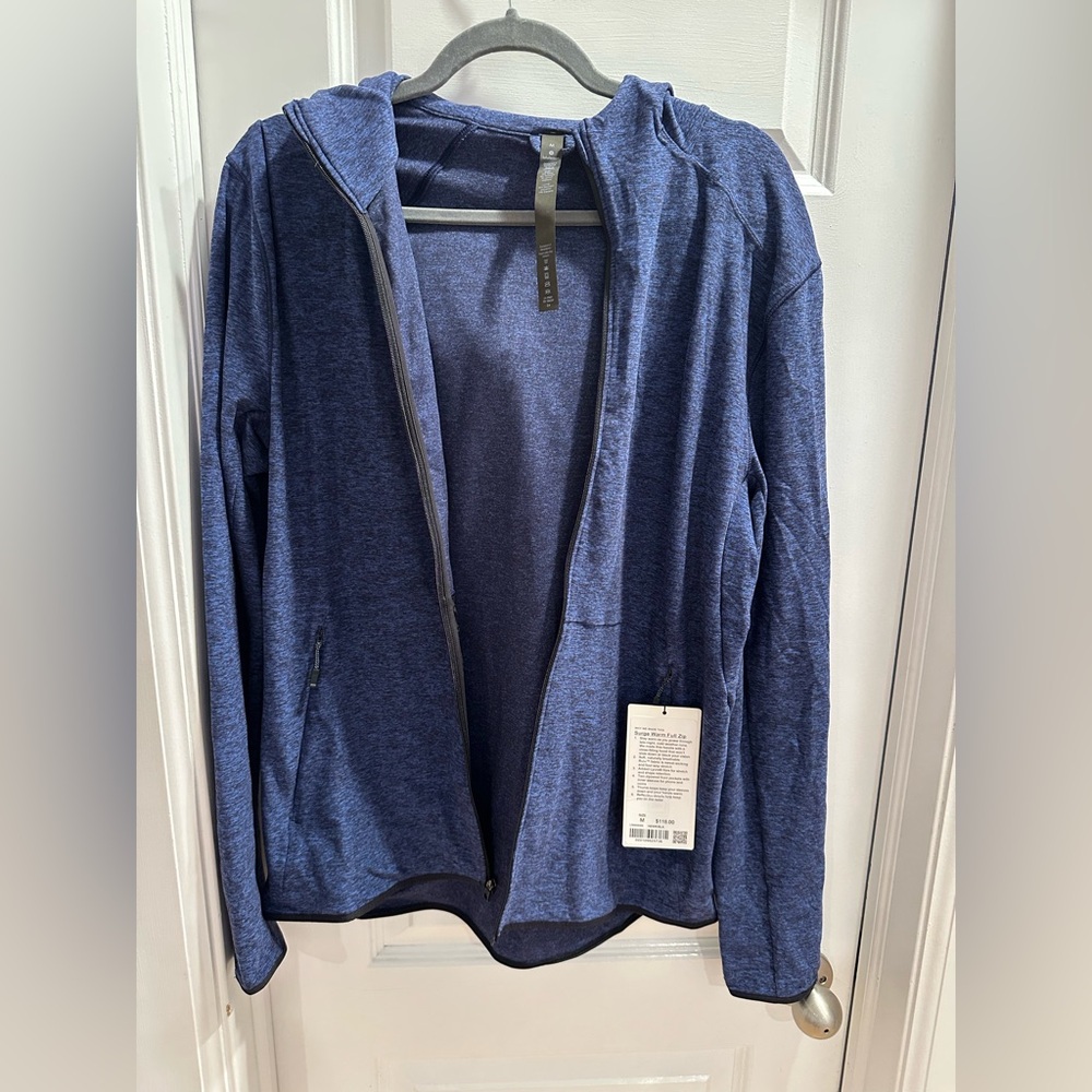 Lululemon surge warm full zip hoodie medium